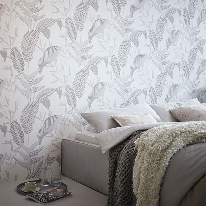 Tapete Grau, Silber ELLE Decoration Vliestapete (1033210)