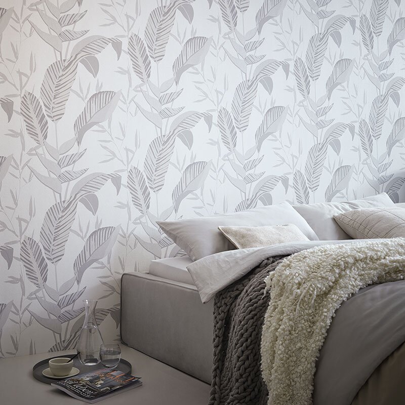 Tapete Grau, Silber ELLE Decoration Vliestapete (1033210)