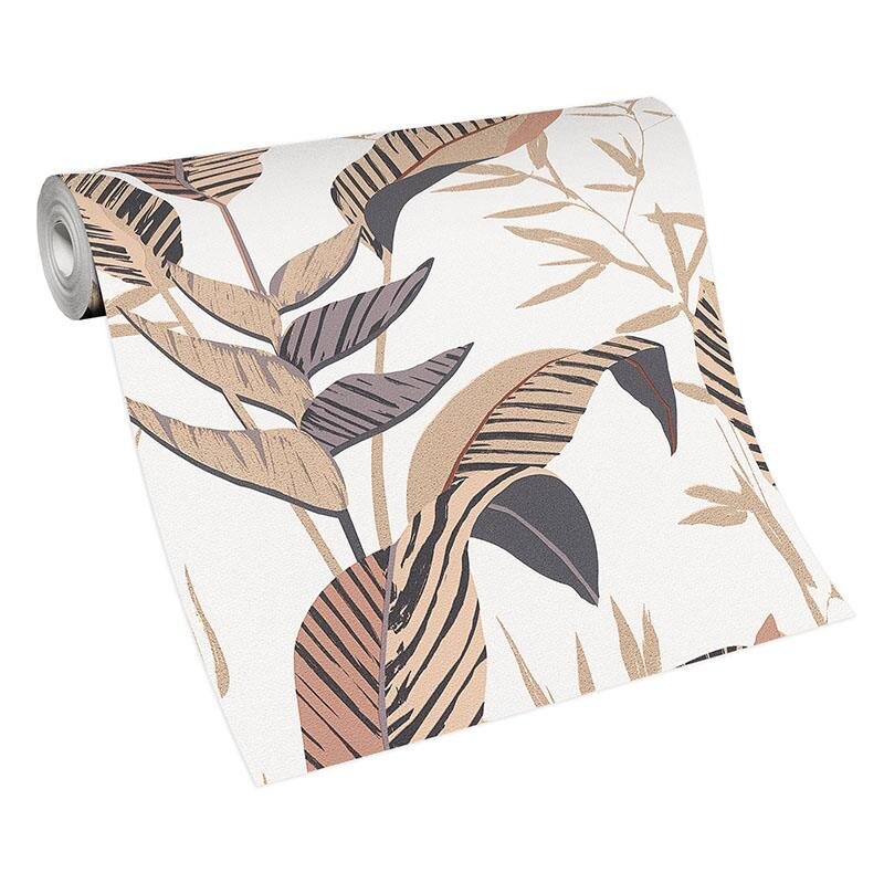 Tapete Beige, Creme, Gold, Kupfer ELLE Decoration Vliestapete (1033202)