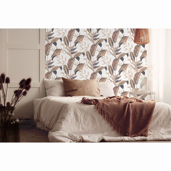 Tapete Beige, Creme, Gold, Kupfer ELLE Decoration Vliestapete (1033202)