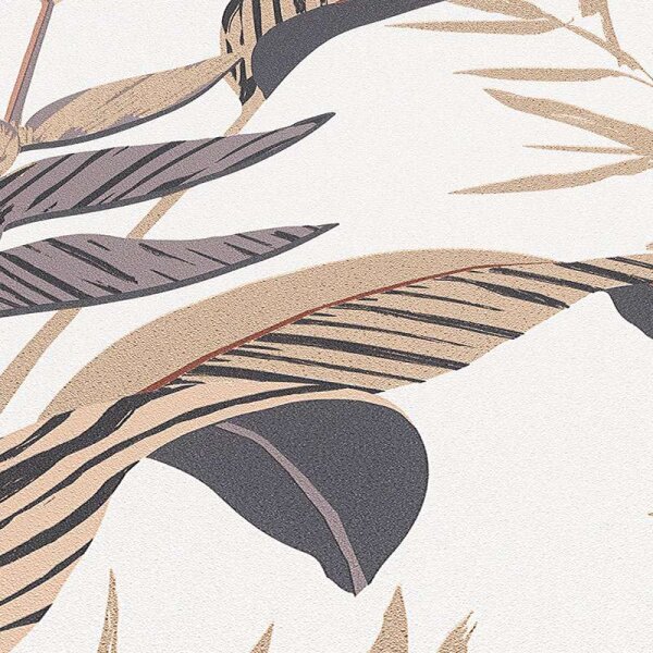 Tapete Beige, Creme, Gold, Kupfer ELLE Decoration Vliestapete (1033202)