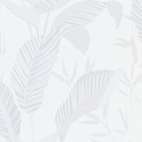 Tapete Grau, Silber, Wei&szlig; ELLE Decoration...