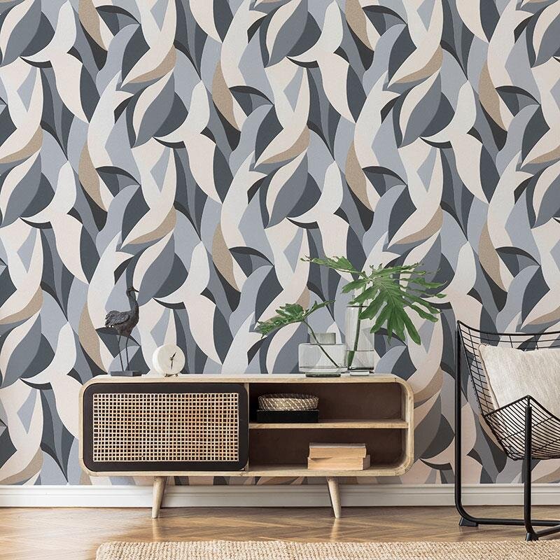 Tapete Grau, Silber ELLE Decoration Vliestapete (1033115)