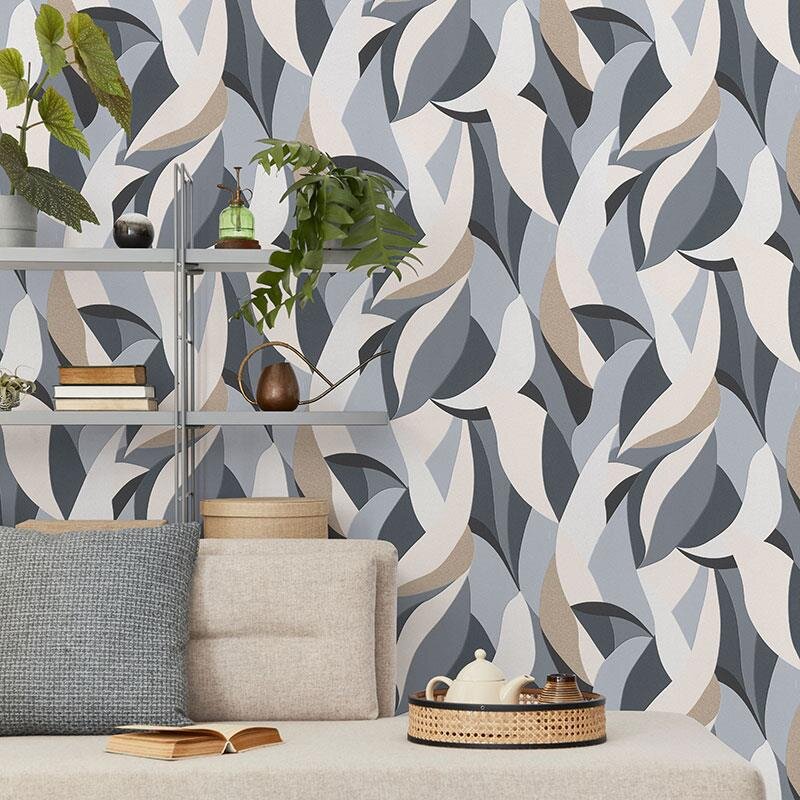 Tapete Grau, Silber ELLE Decoration Vliestapete (1033115)