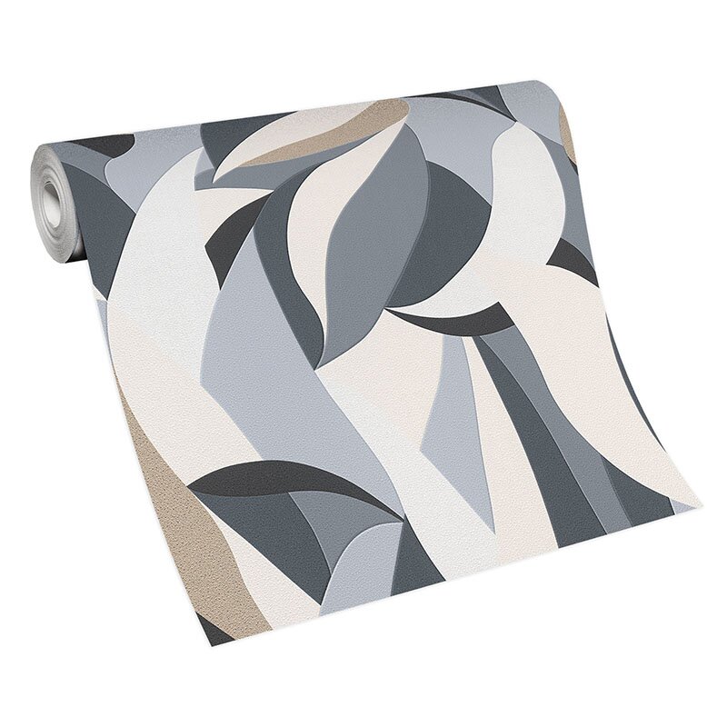 Tapete Grau, Silber ELLE Decoration Vliestapete (1033115)