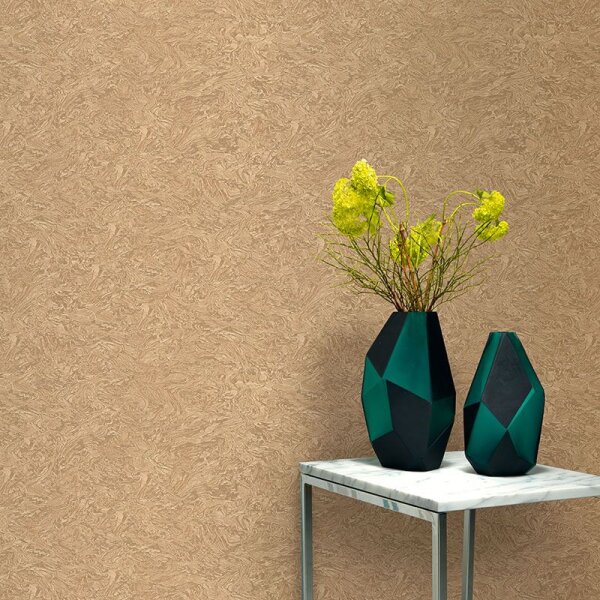 Tapete Gold, Kupfer ELLE Decoration Vliestapete (1033030)