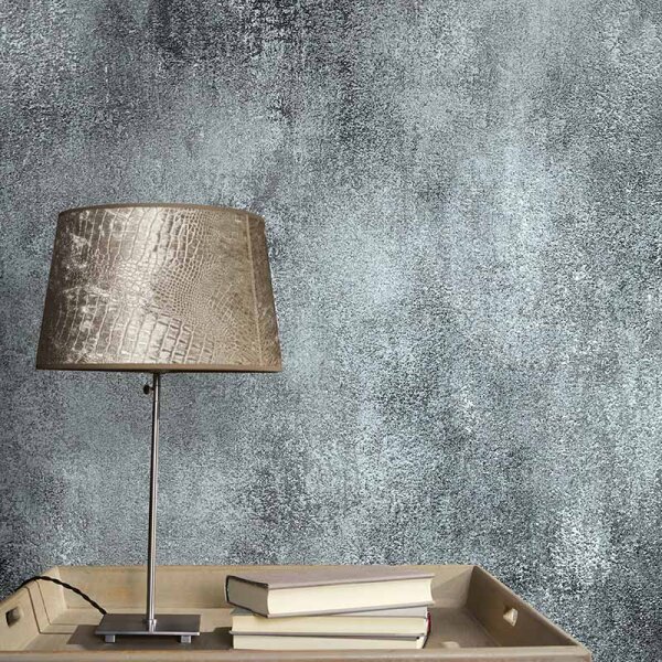 Tapete Grau, Silber, Schwarz, Anthrazit Novamur Vliestapete (82244)