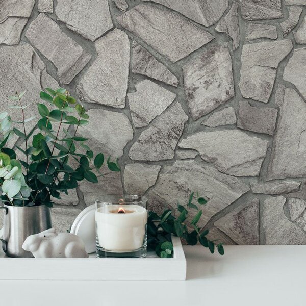 Tapete Grau, Silber AS-Creation Vliestapete (389336)