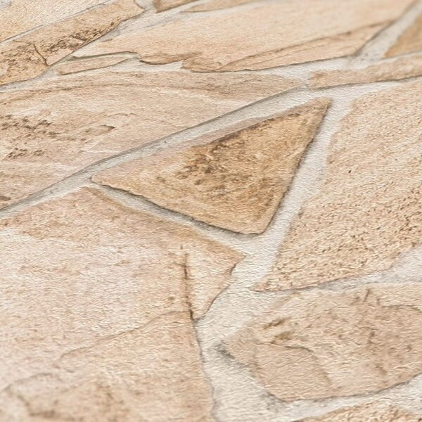 Tapete Beige, Creme, Braun AS-Creation Vliestapete (389329)