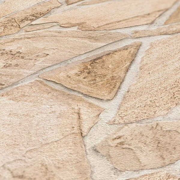 Tapete Beige, Creme, Braun AS-Creation Vliestapete (389329)