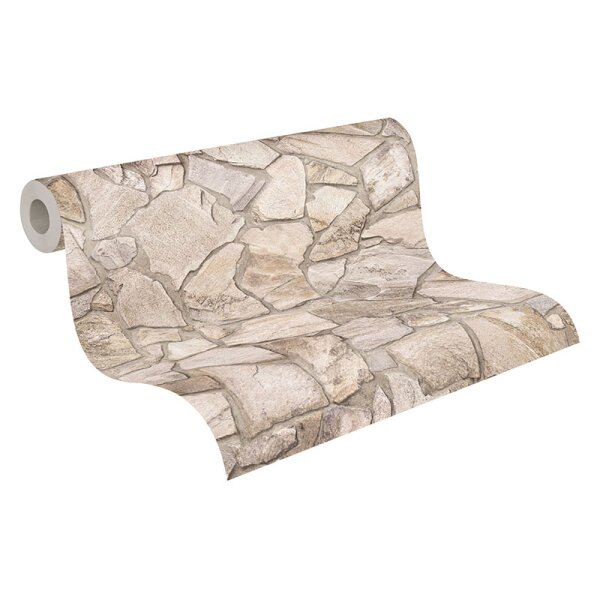 Tapete Braun, Beige, Creme AS-Creation Vliestapete (389312)