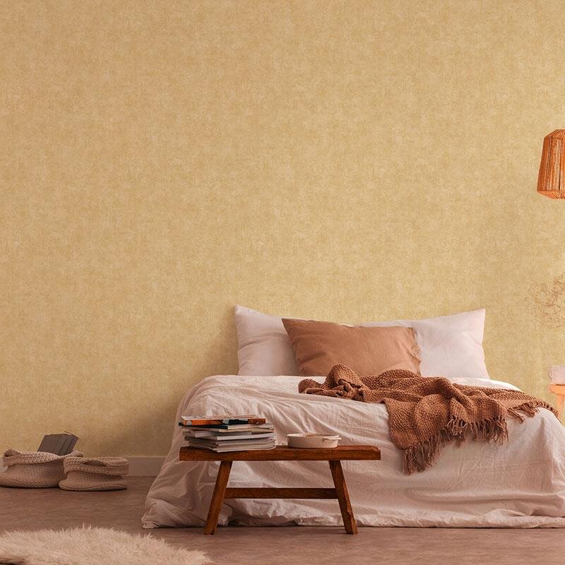 Tapete Gelb, Vanille AS-Creation Vliestapete (389227)