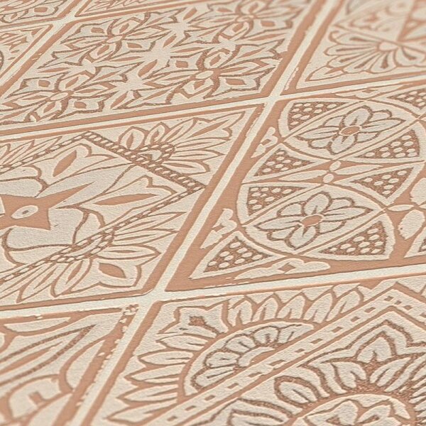 Tapete Beige, Creme, Braun AS-Creation Vliestapete (389213)