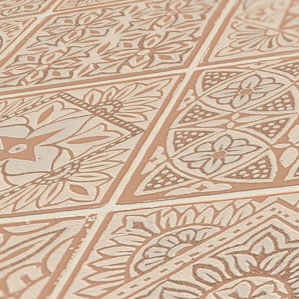 Tapete Beige, Creme, Braun AS-Creation Vliestapete (389213)