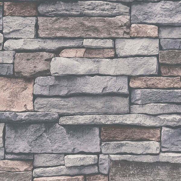 Tapete Grau, Silber, Beige, Creme AS-Creation Vliestapete (388132)