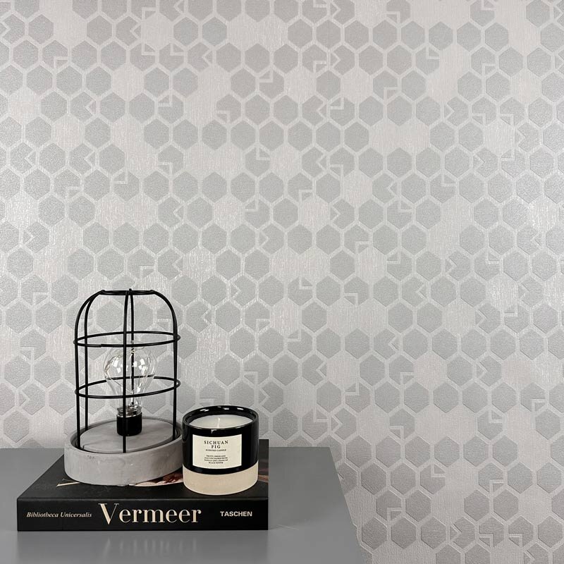 Tapete Grau, Silber SALE Novamur Vliestapete (81945)