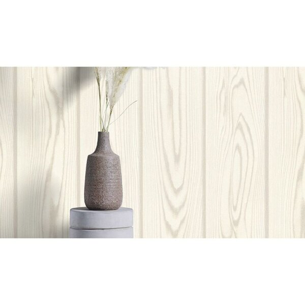 Tapete Grau, Silber, Weiß Rasch Vliestapete (499513)