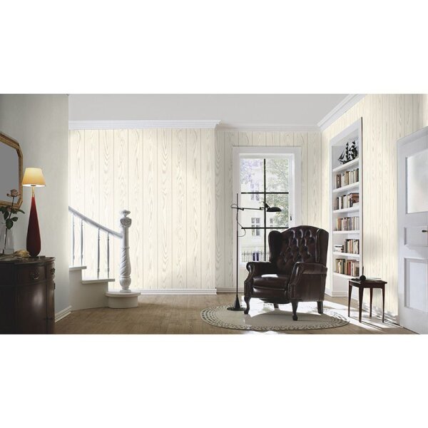 Tapete Grau, Silber, Weiß Rasch Vliestapete (499513)