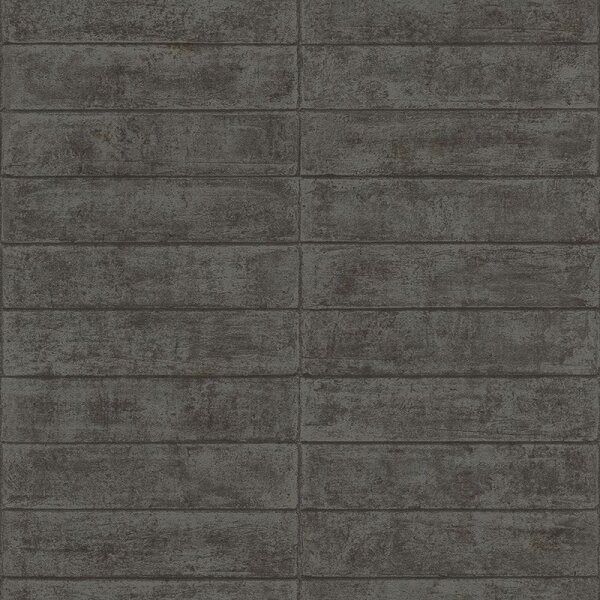 Tapete Schwarz, Anthrazit Rasch Vliestapete (499643)