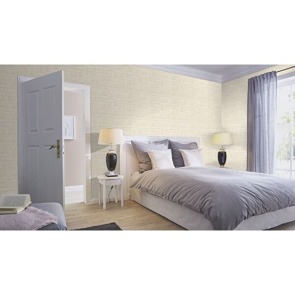 Tapete Beige, Creme Rasch Vliestapete (499629)