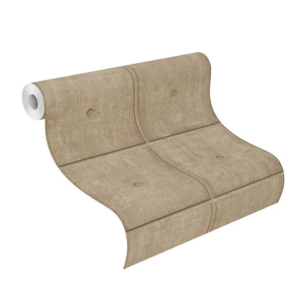 Tapete Braun, Gold, Kupfer Rasch Vliestapete (499445)