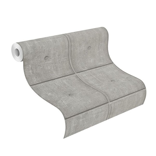 Tapete Grau, Silber Rasch Vliestapete (499438)