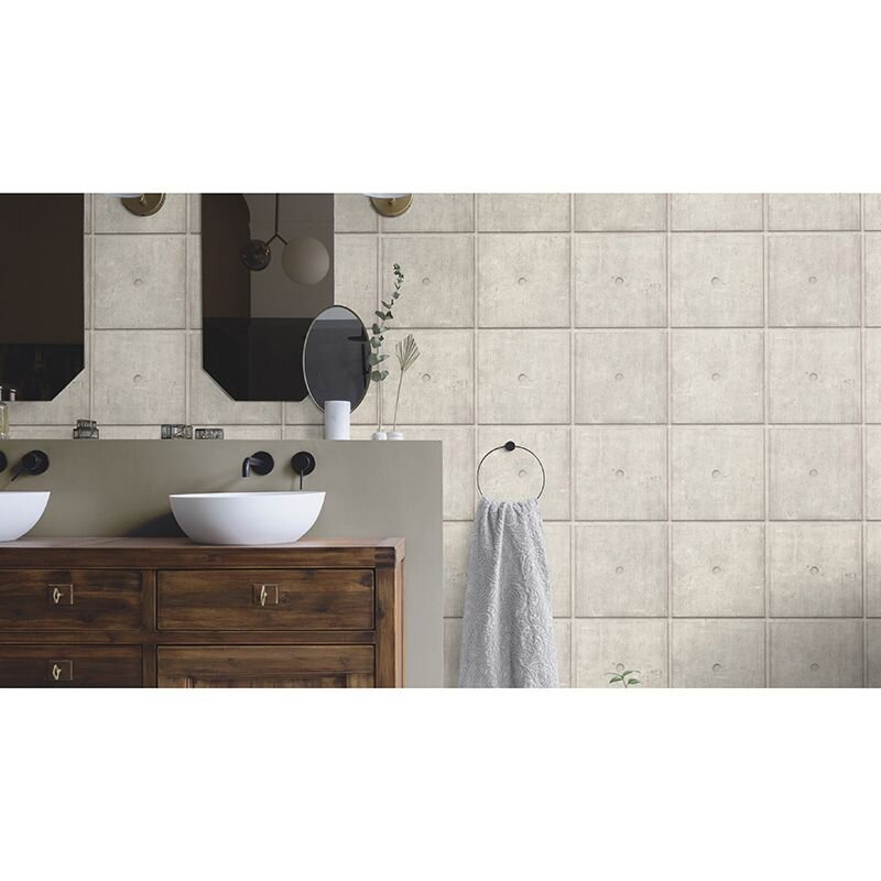 Tapete Grau, Silber Rasch Vliestapete (499421)