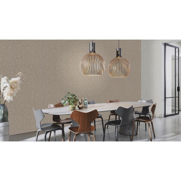 Tapete Braun, Grau, Silber Rasch Vliestapete (499230)