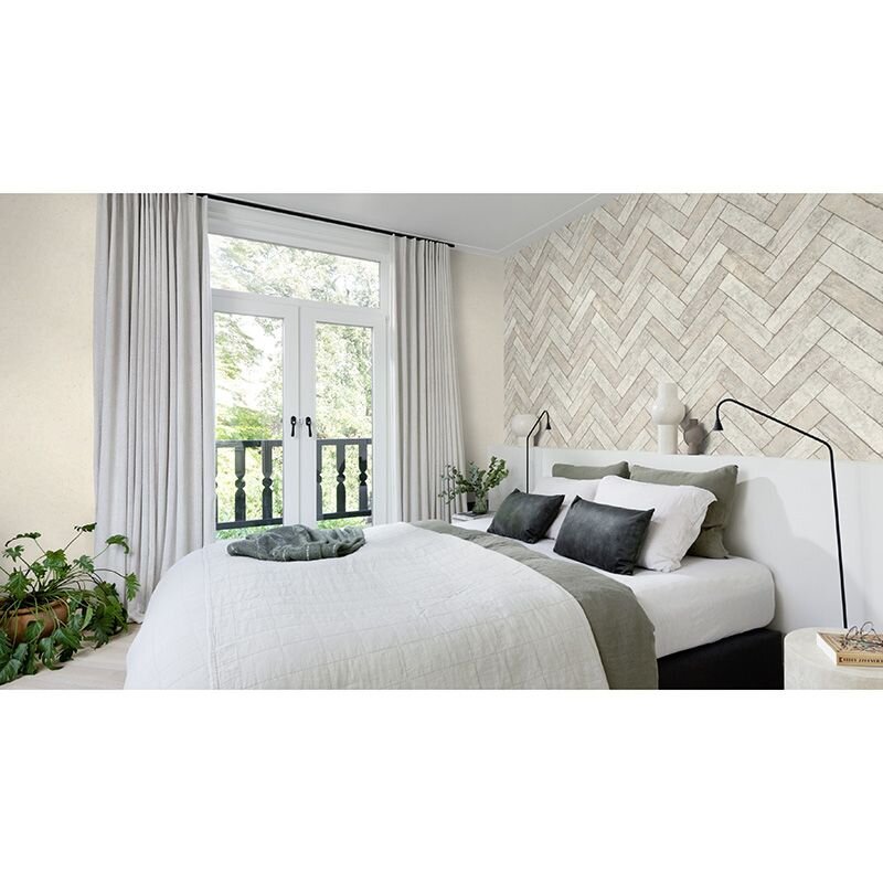 Tapete Grau, Silber Rasch Vliestapete (499124)