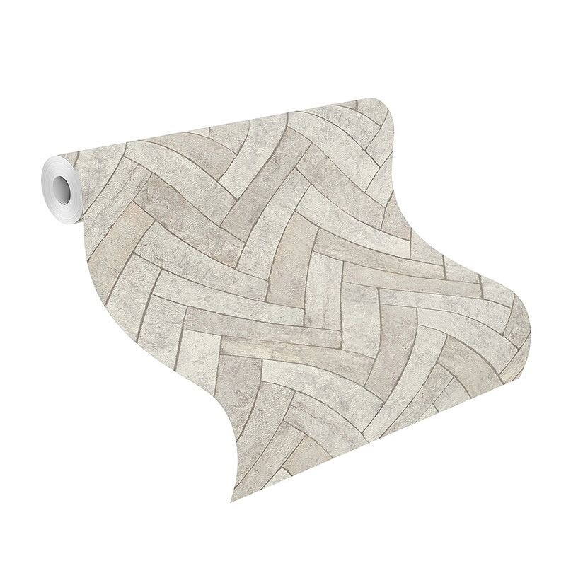 Tapete Grau, Silber Rasch Vliestapete (499124)