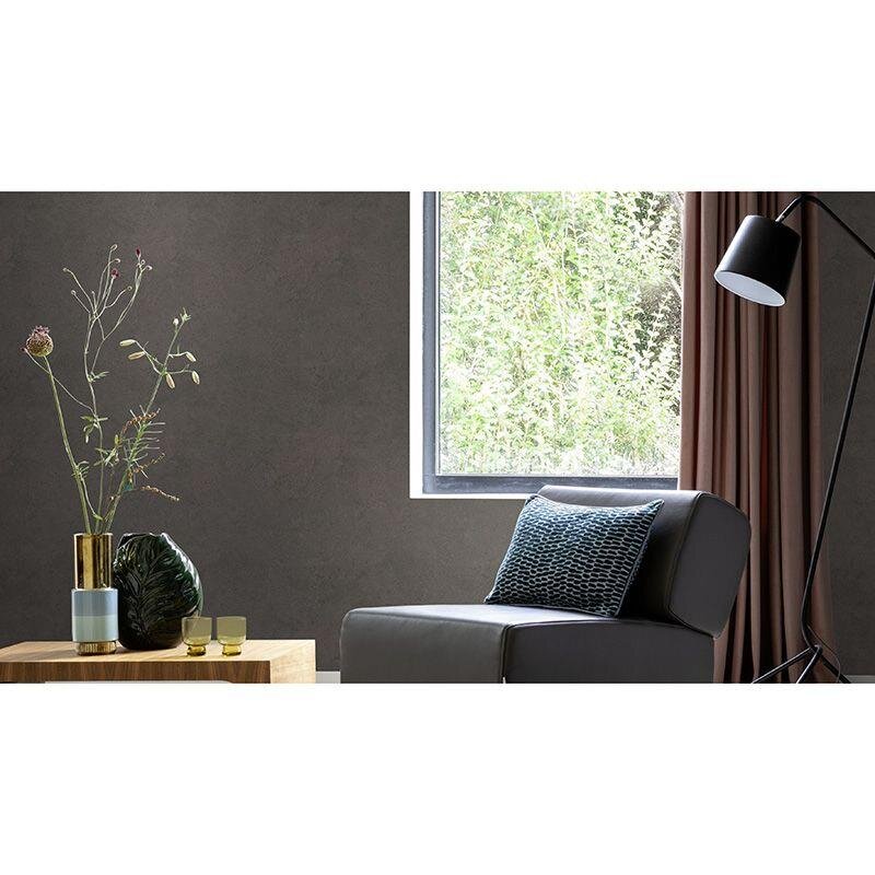 Tapete Schwarz, Anthrazit Rasch Vliestapete (315189)