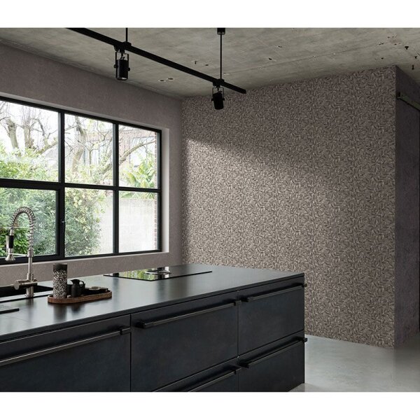 Tapete Braun, Grau, Silber Rasch Vliestapete (315158)