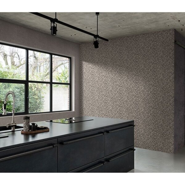 Tapete Braun, Grau, Silber Rasch Vliestapete (315158)