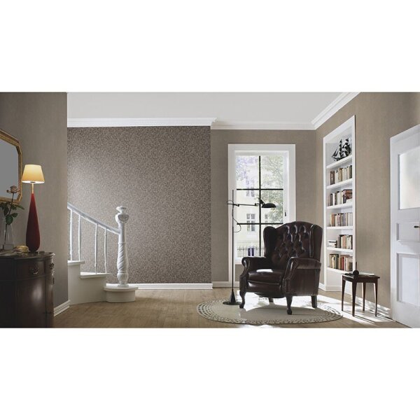 Tapete Braun, Schwarz, Anthrazit Rasch Vliestapete (315059)