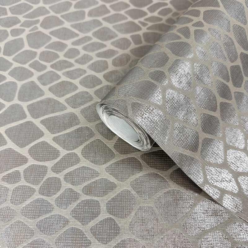 Tapete Grau, Silber, Greige SALE Marburg Vliestapete (59113)