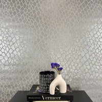 Tapete Grau, Silber, Greige SALE Marburg Vliestapete (59113)