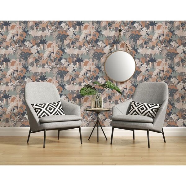 Tapete Bunt, Pastellfarben AS-Creation Vliestapete (390964)