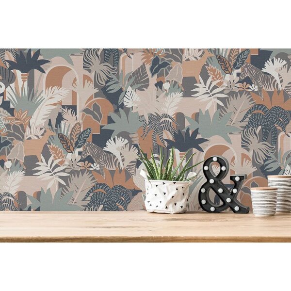 Tapete Bunt, Pastellfarben AS-Creation Vliestapete (390964)