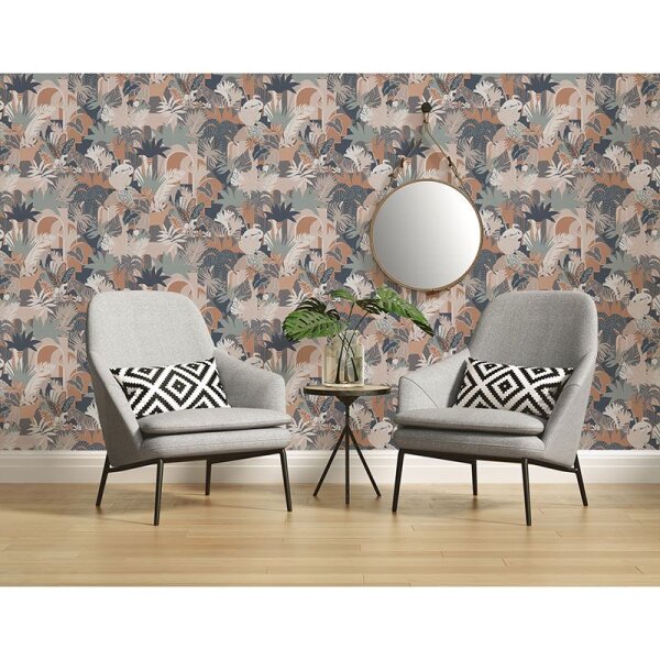 Tapete Bunt, Pastellfarben AS-Creation Vliestapete (390964)