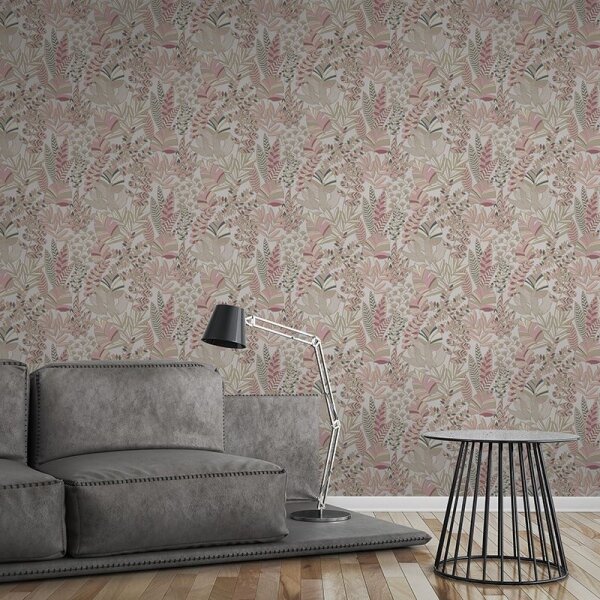 Tapete Beige, Creme, Gold, Kupfer, Rosa, Rose AS-Creation Vliestapete (390954)