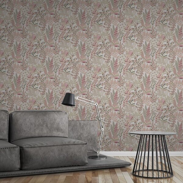 Tapete Beige, Creme, Gold, Kupfer, Rosa, Rose AS-Creation Vliestapete (390954)