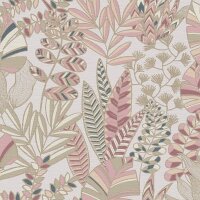 Tapete Beige, Creme, Gold, Kupfer, Rosa, Rose AS-Creation...