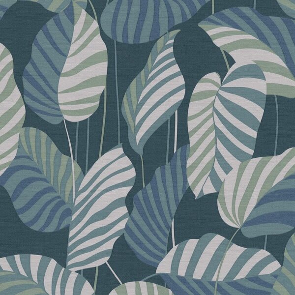 Tapete Blau, Grün AS-Creation Vliestapete (390944)