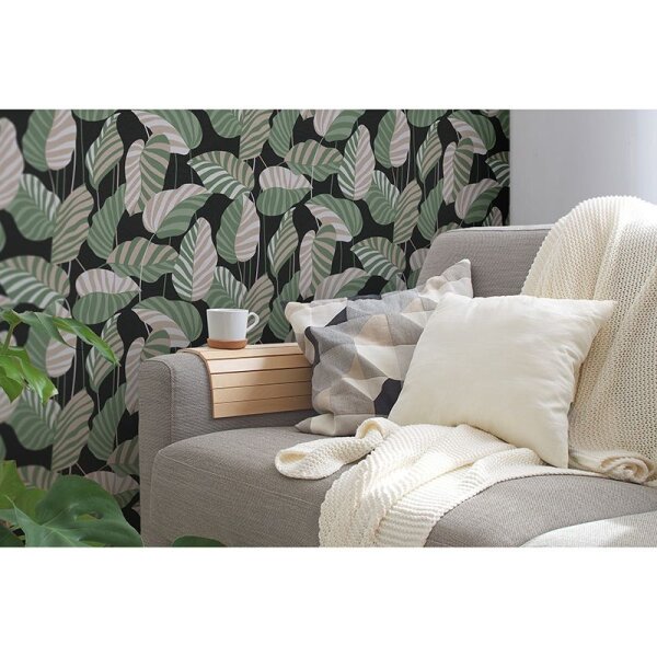 Tapete Gold, Kupfer, Grün, Schwarz, Anthrazit AS-Creation Vliestapete (390942)