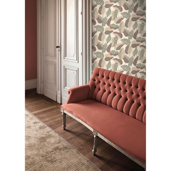 Tapete Beige, Creme, Braun, Grün, Weiß AS-Creation Vliestapete (390941)