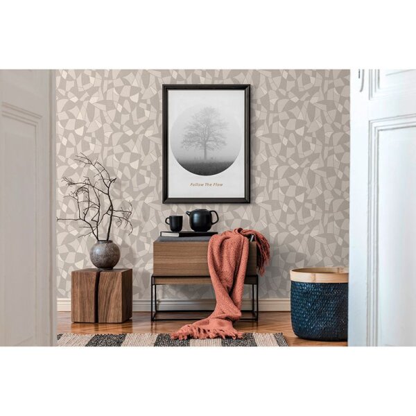 Tapete Grau, Silber AS-Creation Vliestapete (390933)