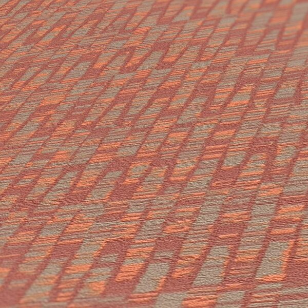 Tapete Braun, Grün, Orange, Terrakotta AS-Creation Vliestapete (390922)