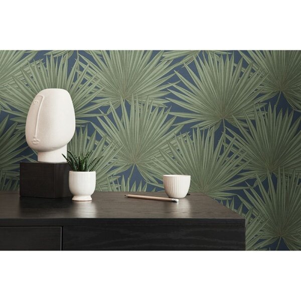 Tapete Blau, Grün AS-Creation Vliestapete (390905)