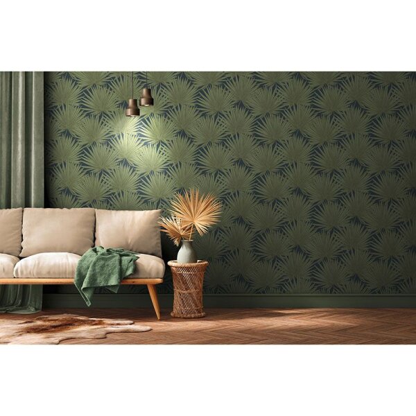 Tapete Blau, Grün AS-Creation Vliestapete (390905)