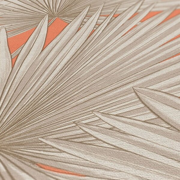 Tapete Beige, Creme, Greige, Orange, Terrakotta AS-Creation Vliestapete (390903)